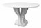 Dining Table in Fiberglass and Lacquered in Matte White by Europa Antiques, Image 4