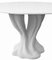 Dining Table in Fiberglass and Lacquered in Matte White by Europa Antiques 2