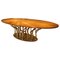 Bronze Walnut Wood Dining Table by Europa Antiques, Image 1