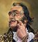 Monserrat Griffell, Portrait of Salvador Dali, 21st Century, Oil on Canvas 2