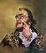 Monserrat Griffell, Portrait of Salvador Dali, 21st Century, Oil on Canvas 4