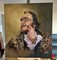 Monserrat Griffell, Portrait of Salvador Dali, 21st Century, Oil on Canvas 3