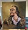 Monserrat Griffell, Ritratto di Salvador Dalì, XXI secolo, Olio su tela, Immagine 3