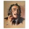 Monserrat Griffell, Portrait de Salvador Dali, 21e siècle, huile sur toile 1