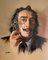 Monserrat Griffell, Retrato de Salvador Dali, siglo XXI, óleo sobre lienzo, Imagen 3