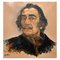 Monserrat Griffell, Retrato de Salvador Dali, siglo XXI, óleo sobre lienzo, Imagen 1
