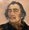 Monserrat Griffell, Portrait of Salvador Dali, 21st Century, Oil on Canvas 4