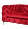 Chester Two-Seater Sofa in Red Wine Velvet by Europa Antiques 3