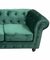 Canapé 2 Places Chester Premium en Velours Vert par Europa Antiques 2