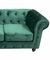 Chester Premium 2-Sitzer Sofa aus grünem Samt von Europa Antiques 2