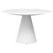 Design Round Dining Table in White Matte by Europa 1