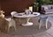 Design Oval Dining Table in White Matte by Europa 3