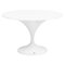 Design Round Dining Table in White Matte by Europa 1