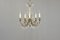 French 5-Arm Chandelier, 1940s, Image 1