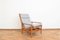 Mid-Century Danish Oak Armchair by Leif Alring for Madsen & Schubell, 1960s, Image 3