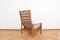 Mid-Century Danish Oak Armchair by Leif Alring for Madsen & Schubell, 1960s 7