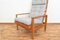 Mid-Century Danish Oak Armchair by Leif Alring for Madsen & Schubell, 1960s 11