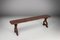 French Wooden Bench, 1850s, Image 3