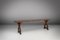 French Wooden Bench, 1850s, Image 10