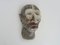 Ph Monaux, Face Sculpture, 1980s, Plaster & Terracotta, Image 6