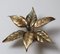 Golden Flowers Wall Lamp by Willy Daro from Massive, 1970s 13