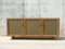 Walnut & Olive Green Fabric Mb 15 Sideboard by Franco Albini & Franca Helg for Poggi, 1957 4