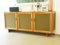 Walnut & Olive Green Fabric Mb 15 Sideboard by Franco Albini & Franca Helg for Poggi, 1957 7