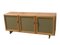 Walnut & Olive Green Fabric Mb 15 Sideboard by Franco Albini & Franca Helg for Poggi, 1957 13