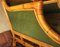 Mid-Century Wing Sessel aus Bambus & Olivgrünem Samt, 1960er 5