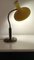 Lámpara de escritorio grande con pantalla de acero amarillo, Italia, años 50, Imagen 6