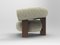 Cassette Armchair in Outdoor Talea Green Fabric and Smoked Oak by Alter Ego for Collector, Image 3