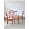 Italian Red Metal Bistro Chair from Molteni, 1980s, Image 7