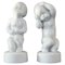 Figurines en Porcelaine par Bing & Grondahl, 1980s, Set de 2 1