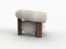 Cassette Armchair in Outdoor Tarim Grey Fabric and Smoked Oak by Alter Ego for Collector, Image 3