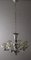 Lámpara de araña modernista de cromo y latón, años 20, Imagen 22