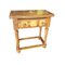 Side Table, Nightstand and Chest in Mango Wood, Spain, 1980s, Set of 3, Image 4