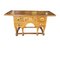 Tavolino, comodino e cassettiera in legno di mango, Spagna, anni '80, set di 3, Immagine 10