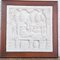 Vintage Carved Stone Wall Plaque in Frame, Image 4