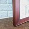 Vintage Carved Stone Wall Plaque in Frame 28