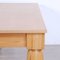 Escritorio o mesa de comedor de madera, años 80, Imagen 10