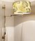 Lampada da parete vintage regolabile in bronzo e ottone, anni '60, Immagine 4