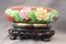 Cloisonne Bowl on Wooden Stand, 1980s, Set of 2, Image 10