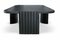 Modern European Caravel Low Coffee Table in Black Oak by Collector, Image 2