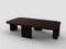 Modern European Caravel Low Coffee Table in Dark Oak by Collector, Image 1