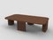 Modern European Caravel Low Coffee Table in Smoked Oak by Collector, Image 1