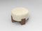 Cassette Pouf in Outside Spugna Beige Fabric and Smoked Oak by Alter Ego for Collector 4