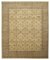 Grand Tapis Oushak Beige Fait Main, 2000s 1