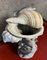 Vintage Vase with Dolphins and Porcelain Shells 7