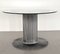 Italian Pedestal Dining Table in Chrome and Glass by Verner Panton, 1970s 11