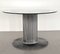 Italian Pedestal Dining Table in Chrome and Glass by Verner Panton, 1970s, Image 11